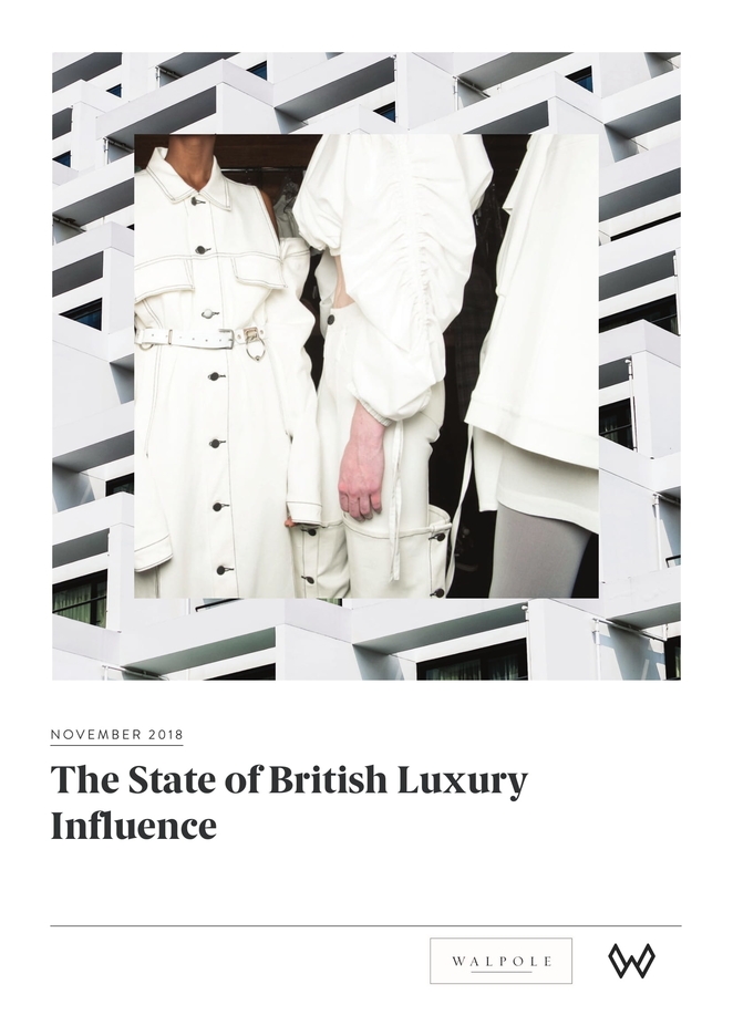 The State of British Luxury Influence: A study by Walpole and Wearisma