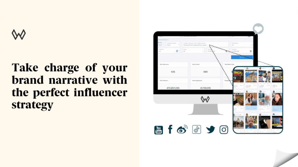Image showing how to search for the right influencers