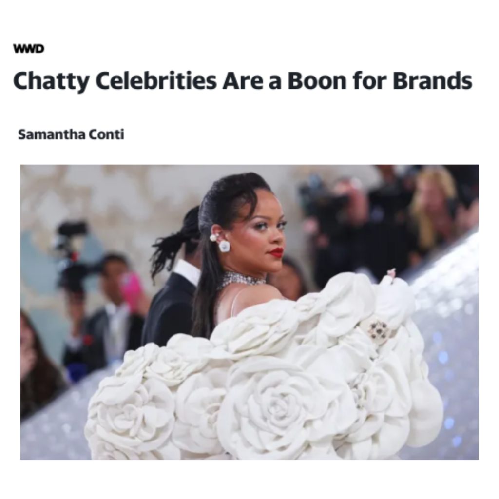 WeArisma in Women’s Wear Daily on the Met Gala’s most influential brands