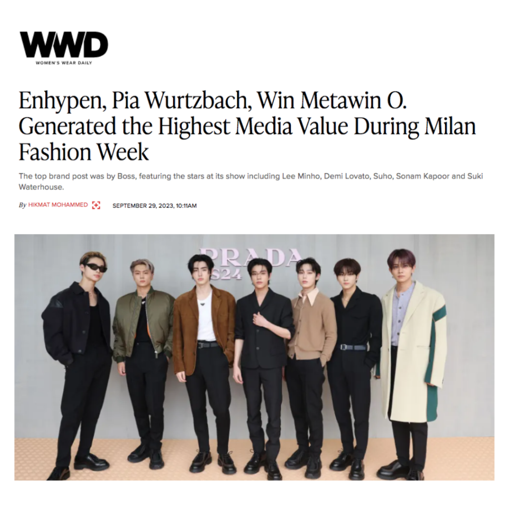 WeArisma in WWD on Milan Fashion Week and the most successful luxury brands 