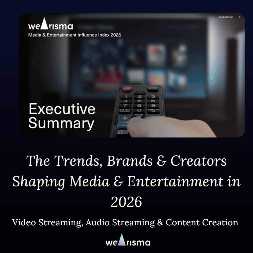 State of Influence Index - Media & Entertainment